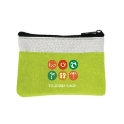 Gift Campaign Portamonete con logo bicolore in poliestere più colorazioni Colors></noscript> Portafogli