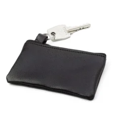 Gift Campaign Portamonete in pelle con zip e portachiavi personalizzabile></noscript> Portafogli