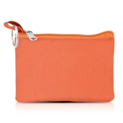 Gift Campaign Portamonete in poliestere colorato con anello portachiavi e cerniera></noscript> Portafogli