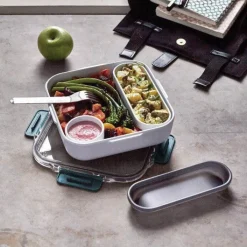 Gift Campaign Portapranzo con contenitori interni e forchetta Black+Blum 1L><noscript><img width=