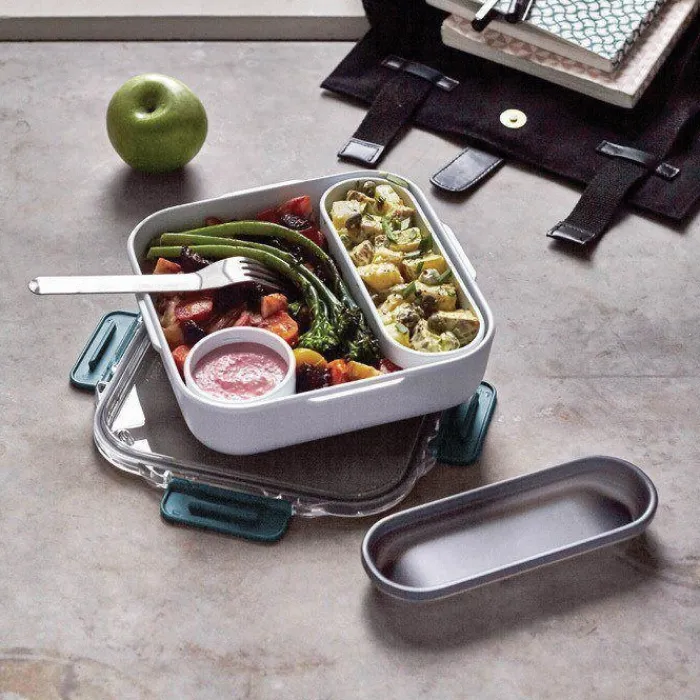 Gift Campaign Portapranzo con contenitori interni e forchetta Black+Blum 1L> Porta Pranzo