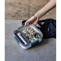 Gift Campaign Portapranzo con contenitori interni e forchetta Black+Blum 1L><noscript><img width=