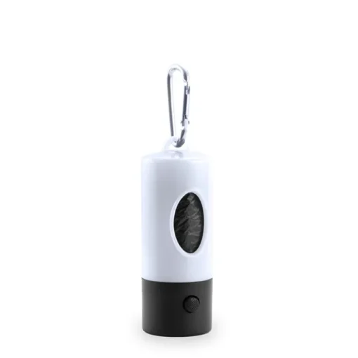 Gift Campaign Portasacchetti per cani bicolore con torcia e 15 bustine Colors Muller> Gadget Per Animali