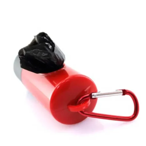 Gift Campaign Portasacchetti per cani bicolore con torcia e 15 bustine Colors Muller> Gadget Per Animali