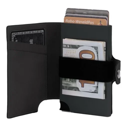 Gift Campaign Portatessere con 6 scomparti e tecnologia RFID BrandCharger> Porta Biglietti Da Visita