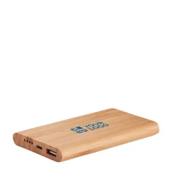 Gift Campaign Power bank in bambù personalizzabili con logo da 4000 mAh Bamboo></noscript> Power Bank Personalizzati