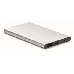 Gift Campaign Power bank personalizzabili da 4.000 mAh in alluminio Alu Black><noscript><img width=