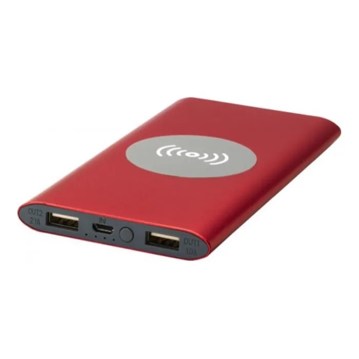 Gift Campaign Power bank wireless 5 W personalizzate da 8.000 mAh Chargepad Pro> Power Bank Personalizzati