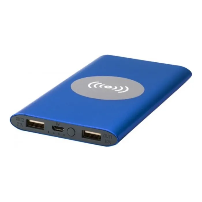 Gift Campaign Power bank wireless 5 W personalizzate da 8.000 mAh Chargepad Pro> Power Bank Personalizzati