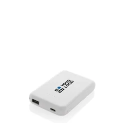 Gift Campaign Power bank wireless magnetica in plastica riciclata 5.000 mAh></noscript> Power Bank Personalizzati