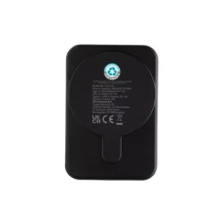Gift Campaign Power bank wireless magnetica in plastica riciclata 5.000 mAh></noscript> Power Bank Personalizzati