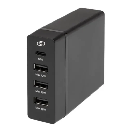Gift Campaign Power station a carica rapida 3 porte USB-A ed 1 USB-C e cavetti UE/UK> Gadget Per L'Ufficio