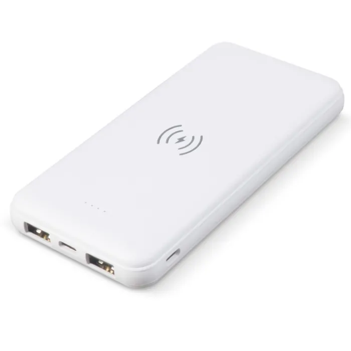 Gift Campaign Powerbank con 2 porte USB-A e una tipo C e una micro USB da 10.000mAh> Power Bank Personalizzati