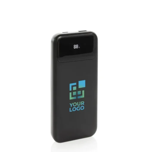 Gift Campaign Powerbank con cavi integrati e display digitale 10.000 mAh> Power Bank Personalizzati