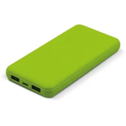 Gift Campaign Powerbank con finitura gommata, porta USB-A e porta tipo C da 8000mAh><noscript><img width=