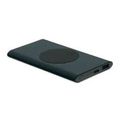 Gift Campaign Powerbank da 5.000 mAh alluminio riciclato con ricarica wireless 15W></noscript> Power Bank Personalizzati