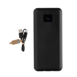 Gift Campaign Powerbank da 20.000 mAh e 65W con cavetti tipo C e iOS integrati></noscript> Power Bank Personalizzati