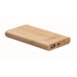Gift Campaign Powerbank da 4.000 mAh in bambù Powercard Bamboo Plus></noscript> Power Bank Personalizzati