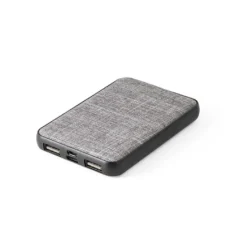 Gift Campaign Powerbank ecologica ed elegante da 5.000mAh personalizzata Fabric RPET></noscript> Power Bank Personalizzati