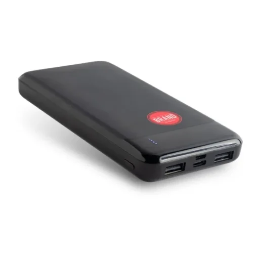 Gift Campaign Powerbank in ABS riciclato con varie porte USB da 10.000 mAh> Power Bank Personalizzati