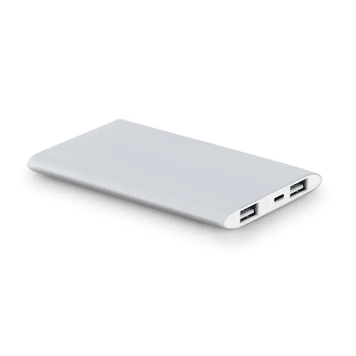 Gift Campaign Powerbank portatile in alluminio con torcia a LED da 7.200 mAh> Power Bank Personalizzati