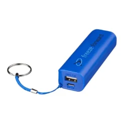 Gift Campaign Powerbank promozionale da 1.200 mAh con anello portachiavi Energy></noscript> Power Bank Personalizzati