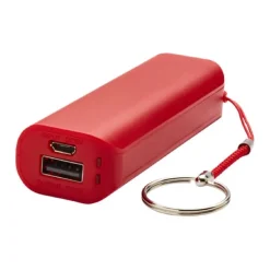 Gift Campaign Powerbank promozionale da 1.200 mAh con anello portachiavi Energy></noscript> Power Bank Personalizzati