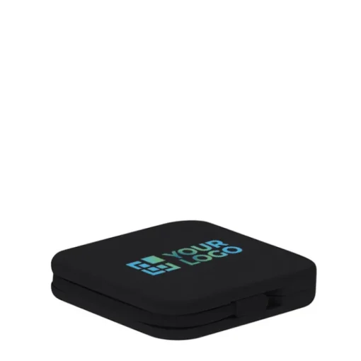 Gift Campaign Powerbank quadrato in ABS con connessione tipo C da 1.200 mAh> Power Bank Personalizzati