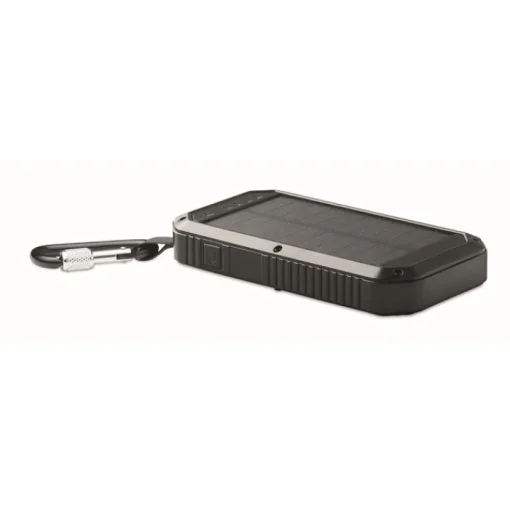 Gift Campaign Powerbank solare con logo da 8.000 mAh con 21LED Solar Adventure> Power Bank Personalizzati