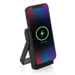 Gift Campaign Powerbank solare in abs riciclato 5.000 mAh e caricatore magnetico 10W></noscript> Power Bank Personalizzati