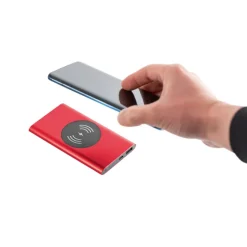 Gift Campaign Powerbank wireless da 4.000 mAh in alluminio Powercard Chargepad><noscript><img width=