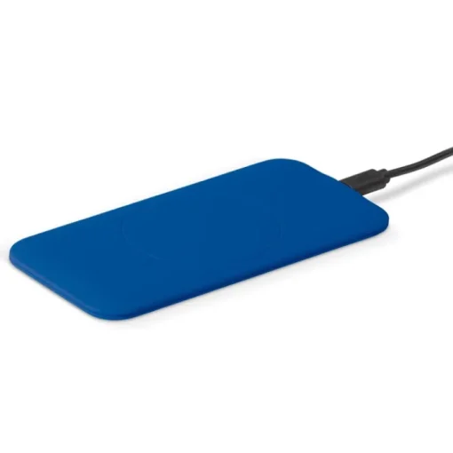 Gift Campaign Powerbank wireless rettangolare ultrasottile con finitura gommata da 5W> Power Bank Personalizzati