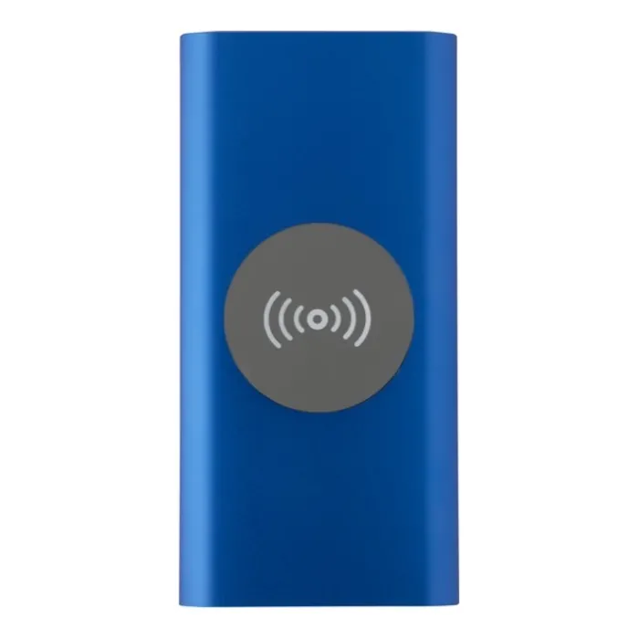 Gift Campaign Powerbank wireless 5W con 3 porte USB in alluminio riciclato 8.000 mAh> Power Bank Personalizzati