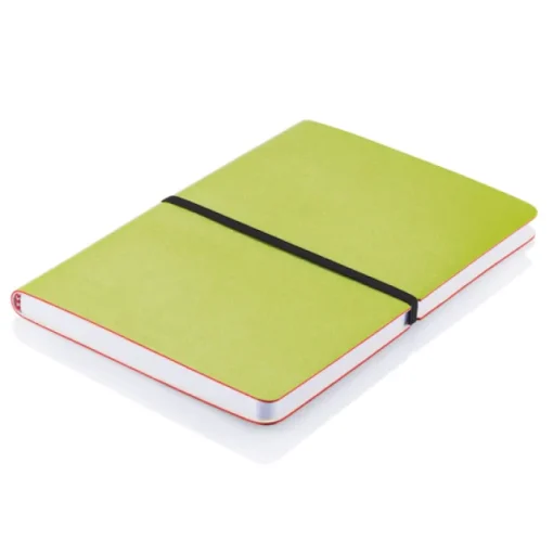 Gift Campaign Quaderno A5 con elastico orizzontale e pagine a righe Flexi Colors> Quaderni A5