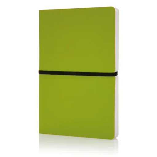 Gift Campaign Quaderno A5 con elastico orizzontale e pagine a righe Flexi Colors> Quaderni A5