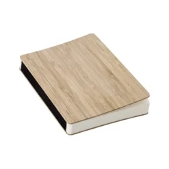 Gift Campaign Quaderno con logo A5 copertina bambù pagine righe con penna EcoBamboo></noscript> Taccuini Con Penna|Taccuini Ecologici