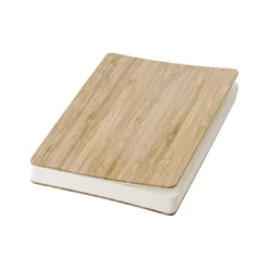 Gift Campaign Quaderno con logo A5 copertina bambù pagine righe con penna EcoBamboo></noscript> Taccuini Con Penna|Taccuini Ecologici