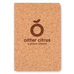 Gift Campaign Quaderno con logo A5 copertina sughero fogli a righe Corkstyle><noscript><img width=