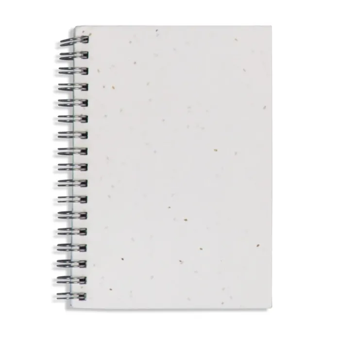 Gift Campaign Quaderno con spirale, copertina con mix di semi e fogli a quadretti> Taccuini Ecologici