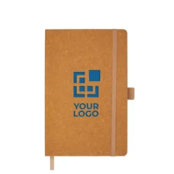 Gift Campaign Quaderno personalizzato A5 con copertina in pelle con logo e fogli a righe><noscript><img width=