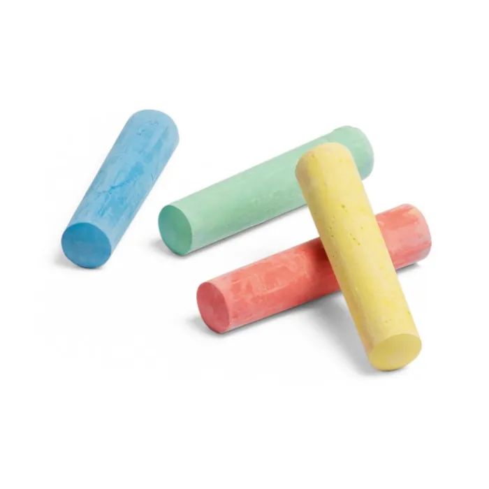 Gift Campaign Quattro gessetti colorati forniti in una scatola di carta kraft> Matite Classiche