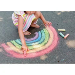 Gift Campaign Quattro gessetti colorati forniti in una scatola di carta kraft></noscript> Matite Classiche