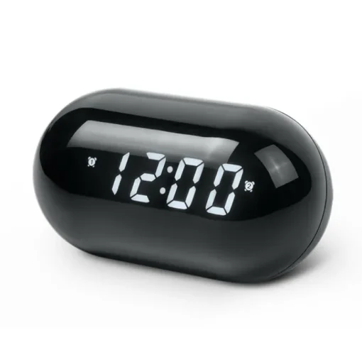 Gift Campaign Radio sveglia rotonda e compatta con display digitale> Altri Gadget Pubblicitari