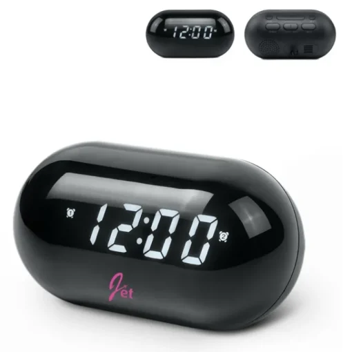 Gift Campaign Radio sveglia rotonda e compatta con display digitale> Altri Gadget Pubblicitari