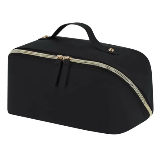 Gift Campaign Raffinato beauty case in PU con ampio scomparto e manico per trasporto> Beauty Case Personalizzati
