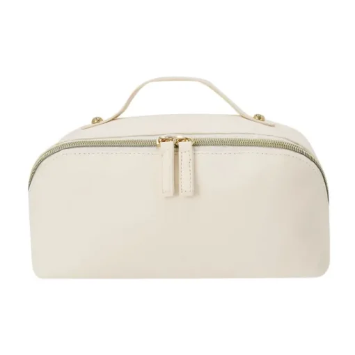 Gift Campaign Raffinato beauty case in PU con ampio scomparto e manico per trasporto> Beauty Case Personalizzati