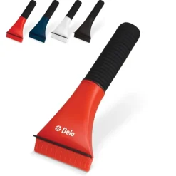 Gift Campaign Raschietto per ghiaccio 4 colori differenti con manico nero in gomma></noscript> Gadget Per Auto