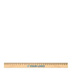 Gift Campaign Righello da 30 cm- 12 pollici in di bambù personalizzabile></noscript> Gadget Per La Scuola