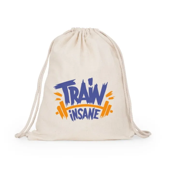 Gift Campaign Sacca in cotone con cordini regolabili> Sacche Personalizzate