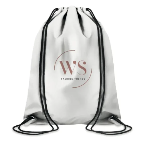Gift Campaign Sacca personalizzata riflettente con corde nere Urban Reflex> Sacche Personalizzate